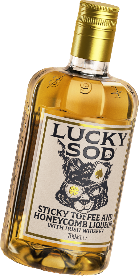 Lucky Sod Honeycomb liqueur with Irish Whiskey